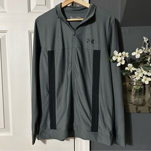 Men’s Under Armour Gray Twister Track Jacket